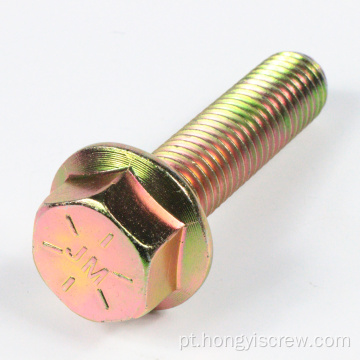 Color Galvanized Hex Hex Head Flange Bolt